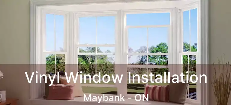  Vinyl Window Installation Maybank - ON