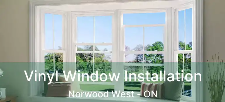  Vinyl Window Installation Norwood West - ON