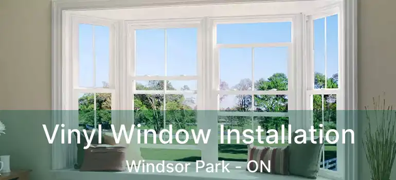  Vinyl Window Installation Windsor Park - ON