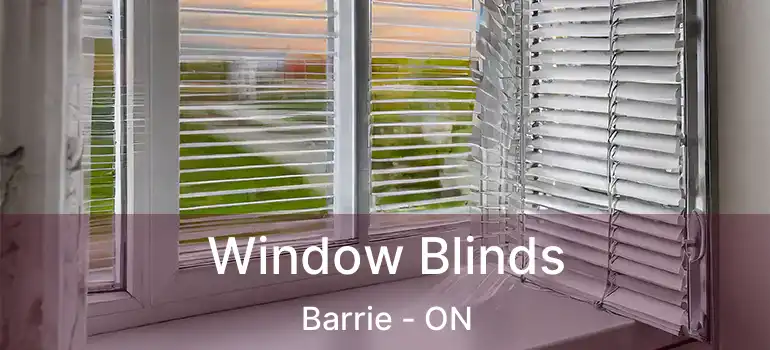  Window Blinds Barrie - ON