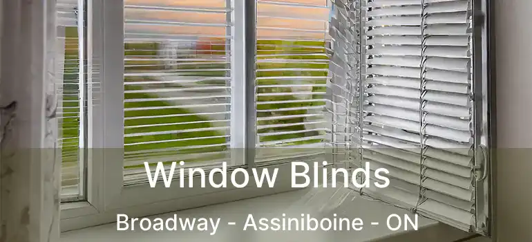  Window Blinds Broadway - Assiniboine - ON