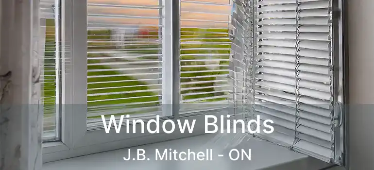  Window Blinds J.B. Mitchell - ON