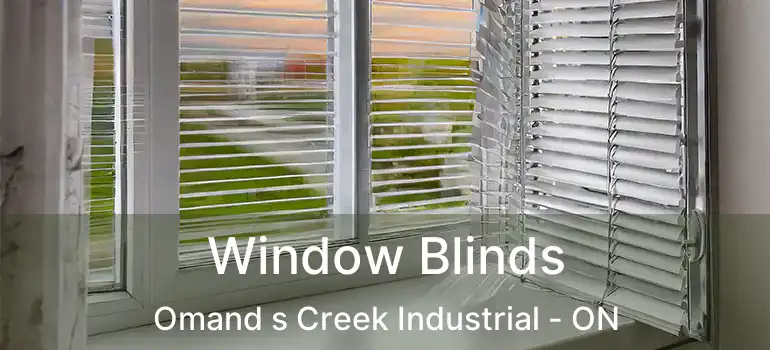  Window Blinds Omand s Creek Industrial - ON