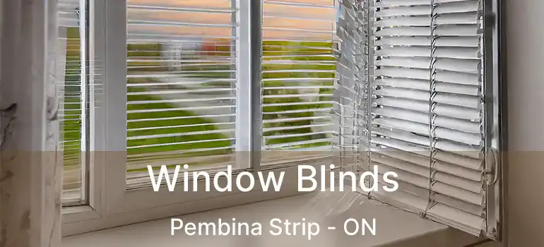  Window Blinds Pembina Strip - ON