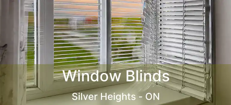  Window Blinds Silver Heights - ON