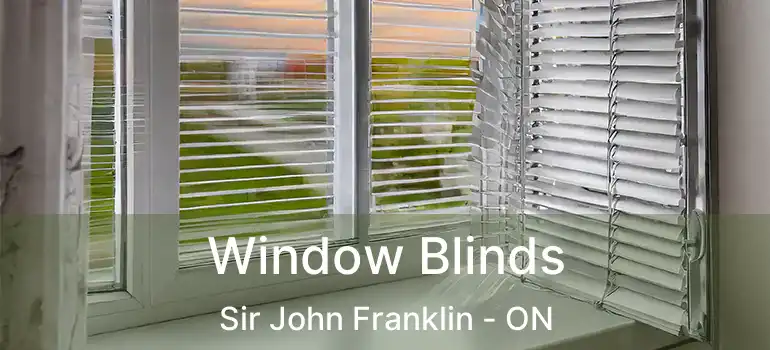  Window Blinds Sir John Franklin - ON