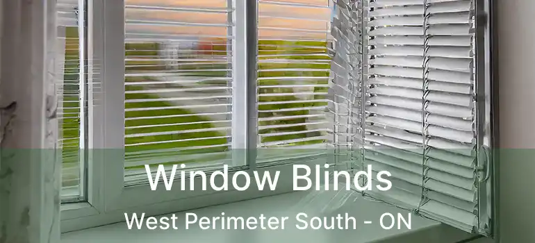  Window Blinds West Perimeter South - ON