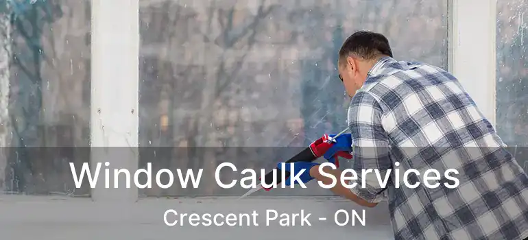 Window Caulk Services Crescent Park - ON
