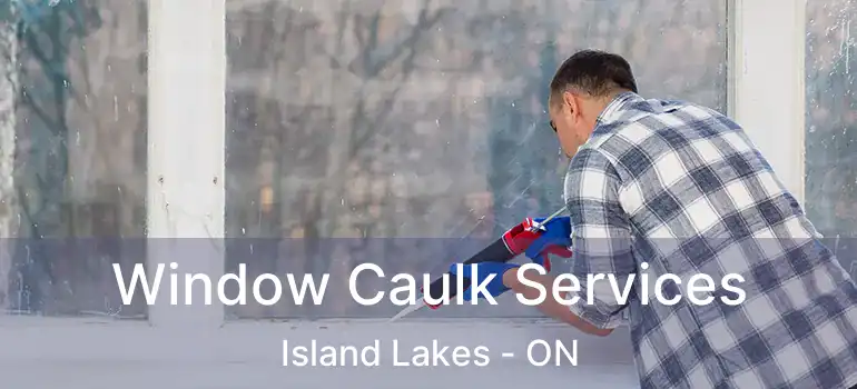  Window Caulk Services Island Lakes - ON