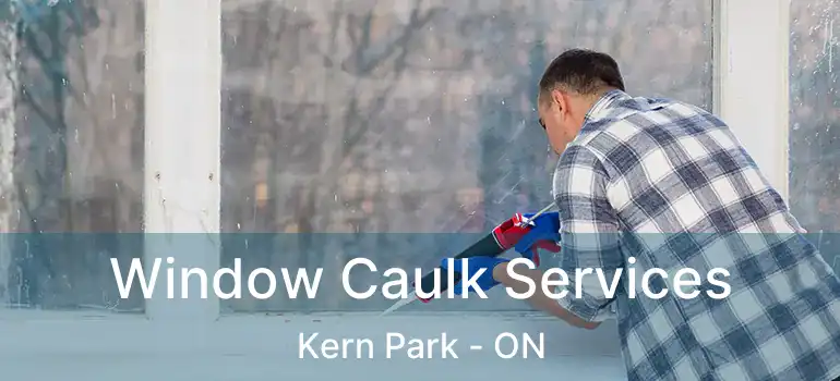  Window Caulk Services Kern Park - ON