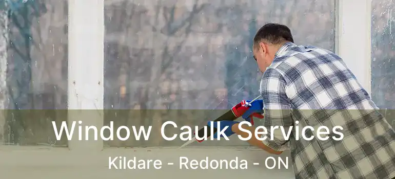  Window Caulk Services Kildare - Redonda - ON
