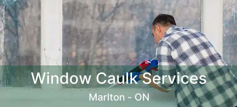  Window Caulk Services Marlton - ON