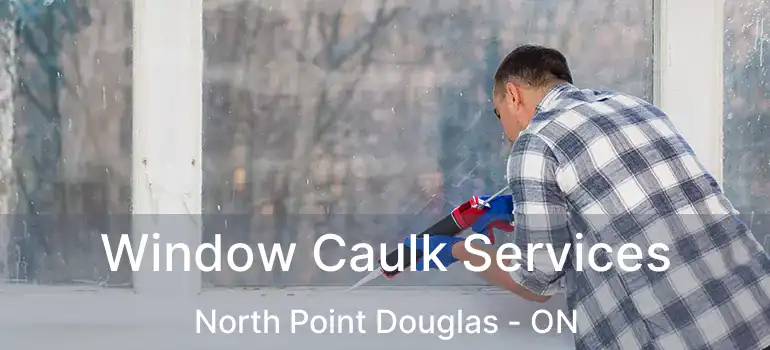  Window Caulk Services North Point Douglas - ON