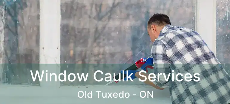  Window Caulk Services Old Tuxedo - ON