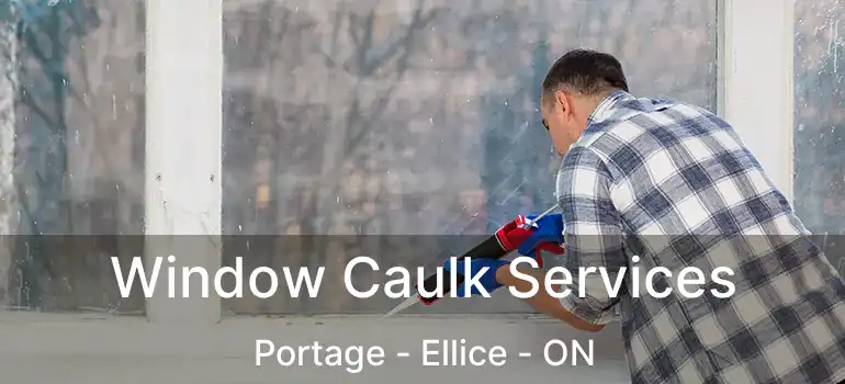 Window Caulk Services Portage - Ellice - ON