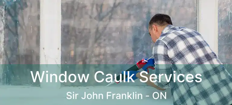  Window Caulk Services Sir John Franklin - ON