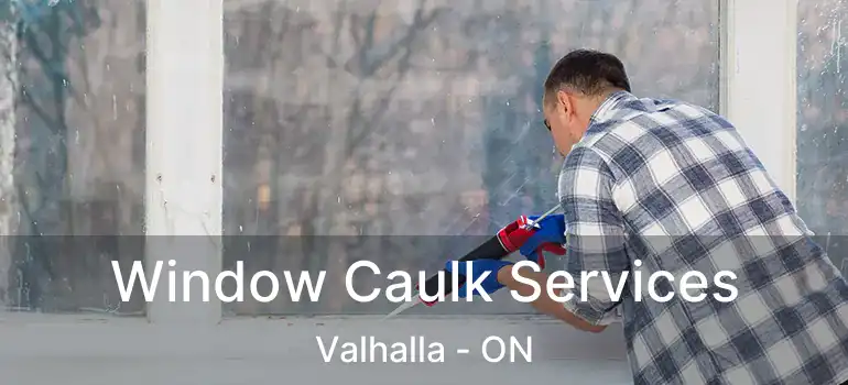  Window Caulk Services Valhalla - ON
