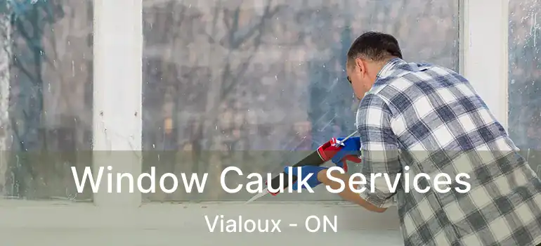 Window Caulk Services Vialoux - ON
