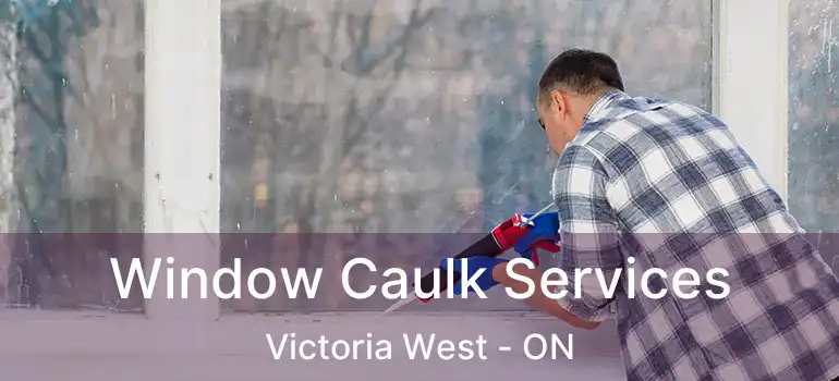  Window Caulk Services Victoria West - ON