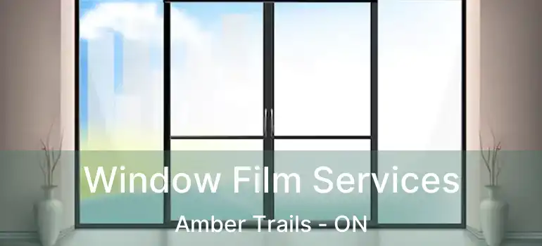  Window Film Services Amber Trails - ON