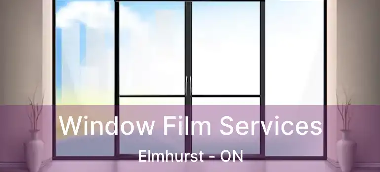  Window Film Services Elmhurst - ON