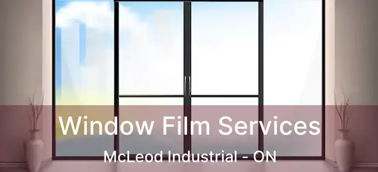  Window Film Services McLeod Industrial - ON