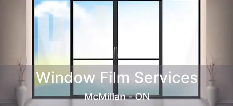  Window Film Services McMillan - ON