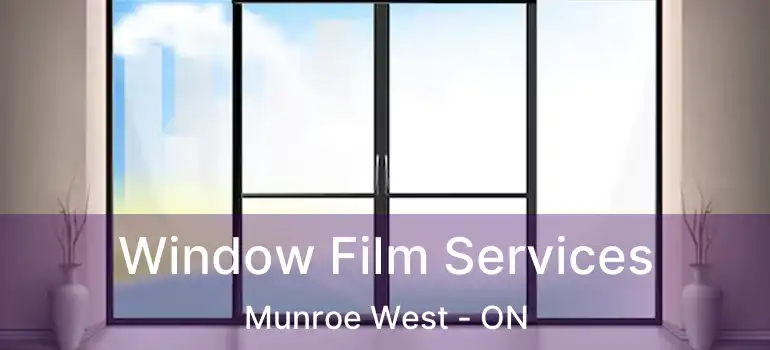  Window Film Services Munroe West - ON
