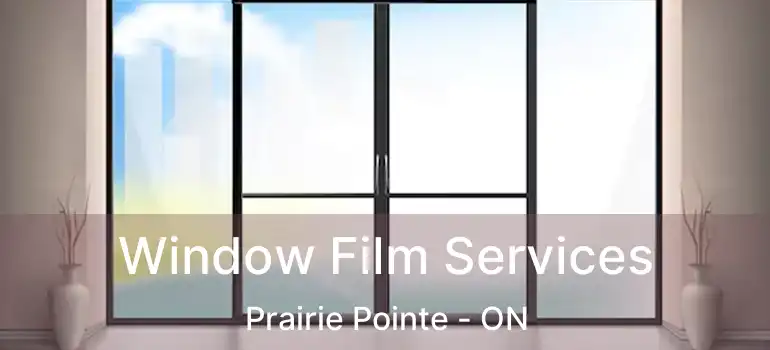  Window Film Services Prairie Pointe - ON