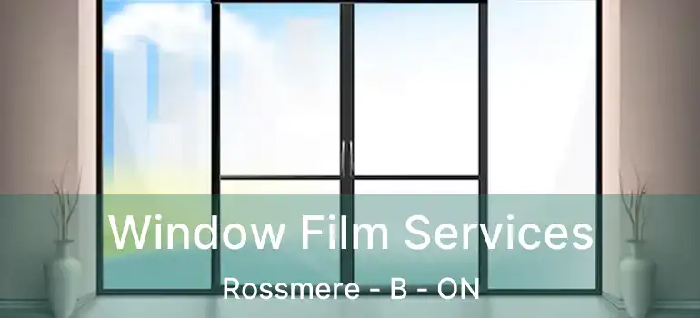  Window Film Services Rossmere - B - ON