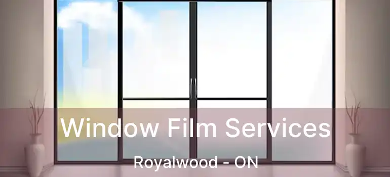  Window Film Services Royalwood - ON