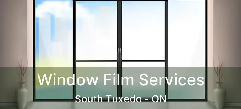  Window Film Services South Tuxedo - ON