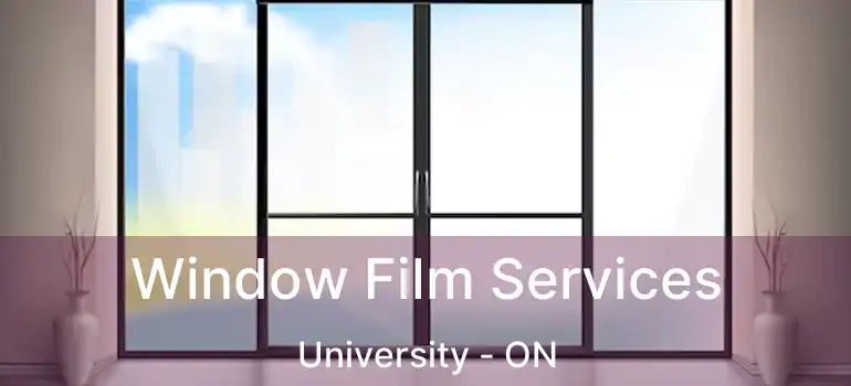  Window Film Services University - ON