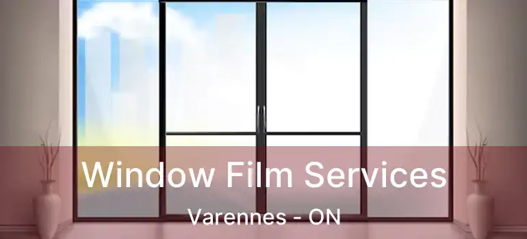  Window Film Services Varennes - ON