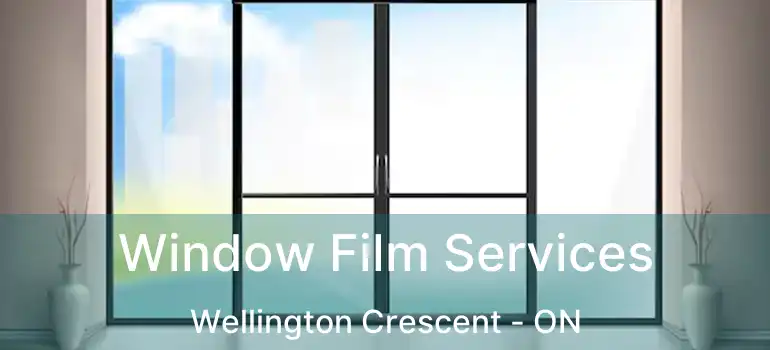  Window Film Services Wellington Crescent - ON
