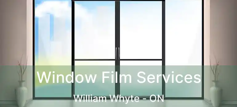 Window Film Services William Whyte - ON