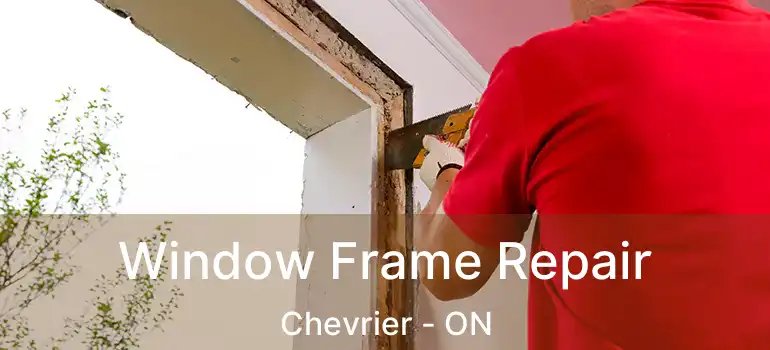  Window Frame Repair Chevrier - ON