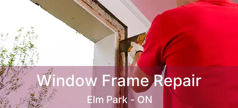  Window Frame Repair Elm Park - ON