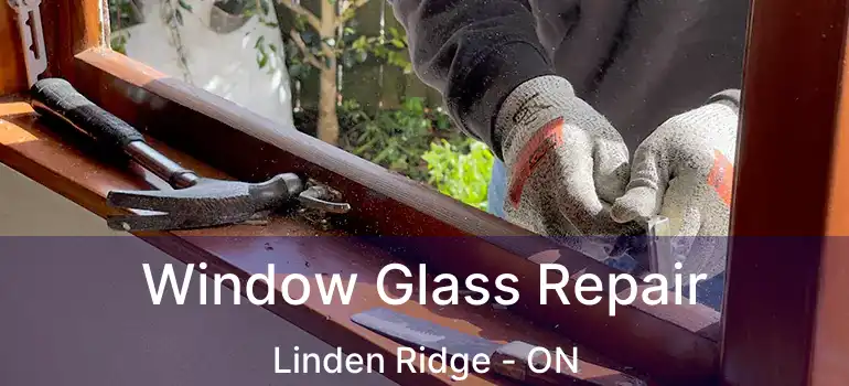  Window Glass Repair Linden Ridge - ON