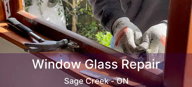  Window Glass Repair Sage Creek - ON