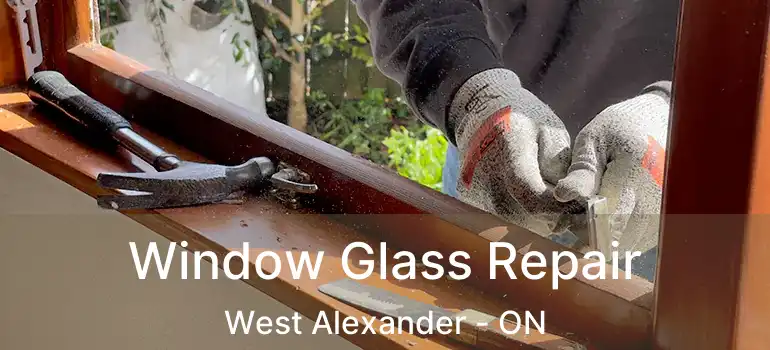  Window Glass Repair West Alexander - ON