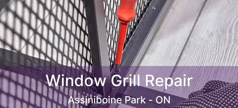  Window Grill Repair Assiniboine Park - ON