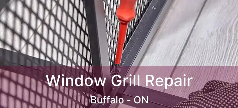  Window Grill Repair Buffalo - ON