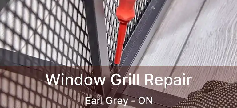  Window Grill Repair Earl Grey - ON