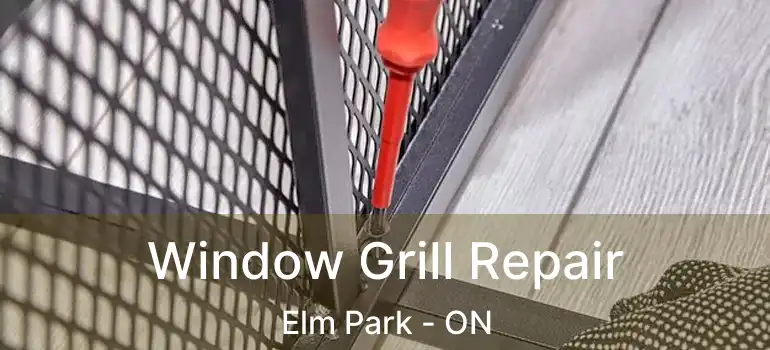  Window Grill Repair Elm Park - ON