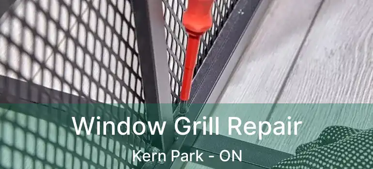  Window Grill Repair Kern Park - ON