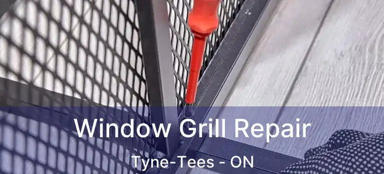  Window Grill Repair Tyne-Tees - ON
