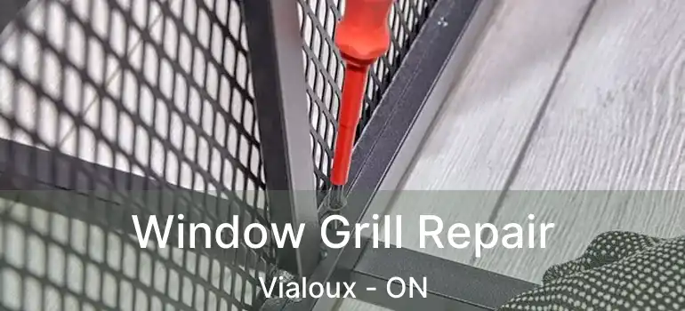  Window Grill Repair Vialoux - ON