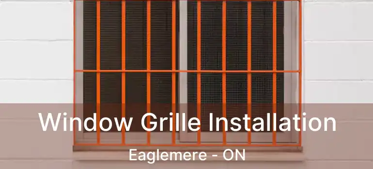  Window Grille Installation Eaglemere - ON