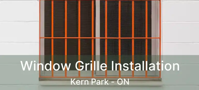  Window Grille Installation Kern Park - ON